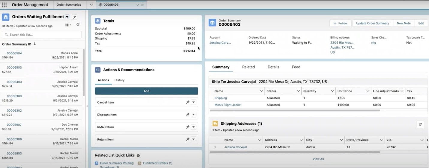 All You Need to Know About Salesforce’s Order Management System