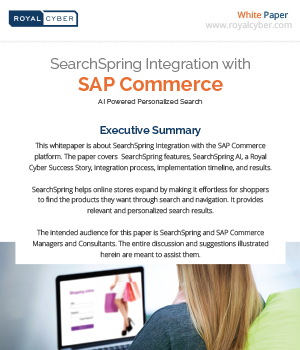SearchSpring Integration with SAP Commerce