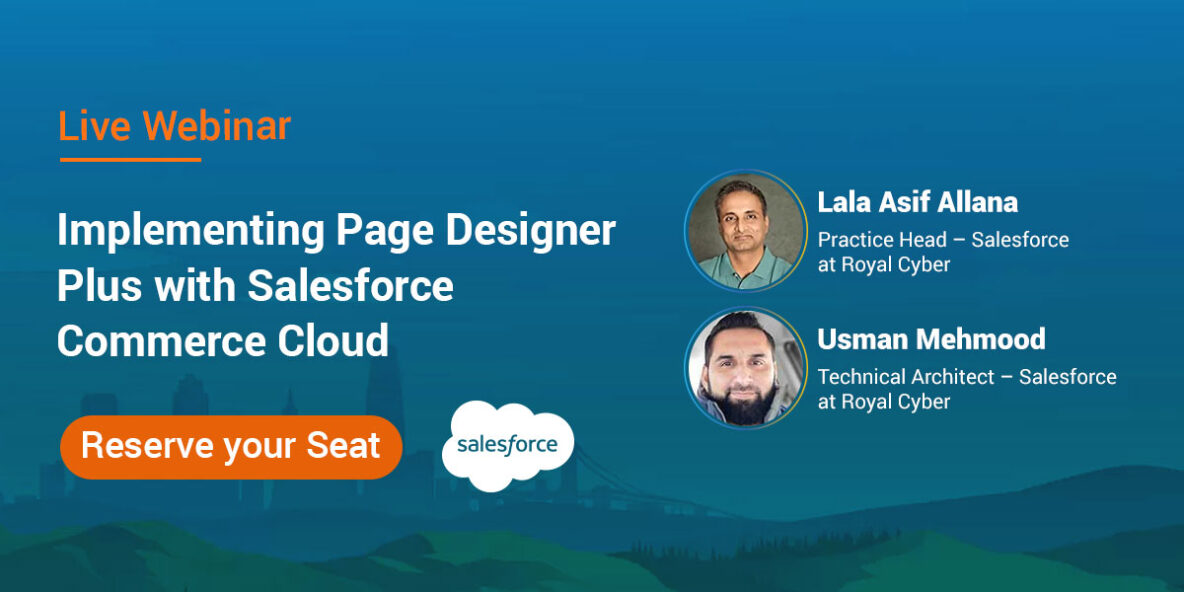 Implementing Page Designer Plus with Salesforce Commerce Cloud