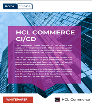 HCL Commerce CI/CD