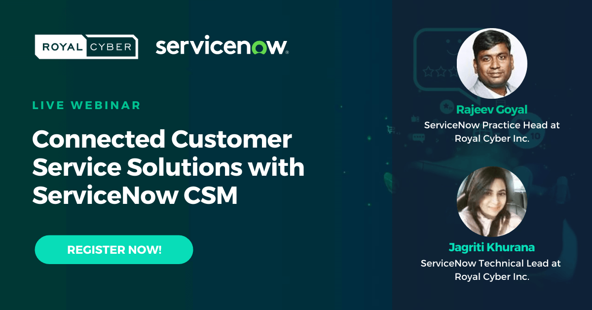 Connected Customer Service Solutions with ServiceNow CSM