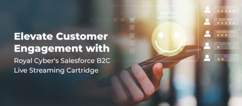 Elevate Customer Engagement with Royal Cyber’s Salesforce B2C Live Streaming Cartridge
