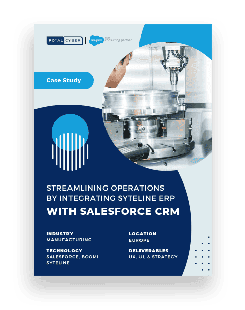 Streamlining Operations by Integrating Syteline ERP with Salesforce CRM