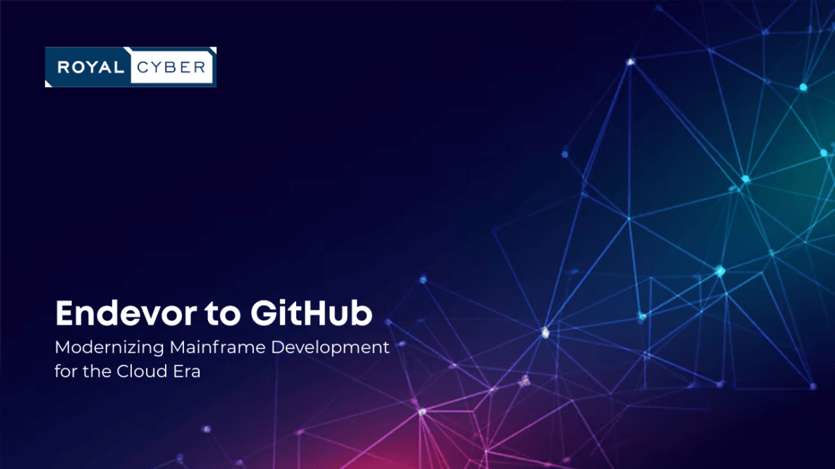 Endeavor to GitHub Modernizing Mainframe Development