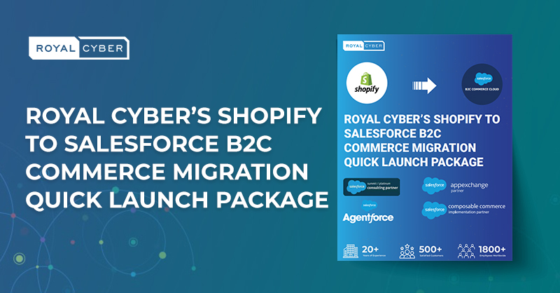 Shopify to Salesforce B2C Commerce Migration | Flyer