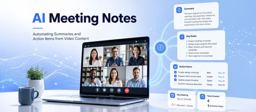 AI Meeting Notes: Automating Summaries and Action Items from Video Content