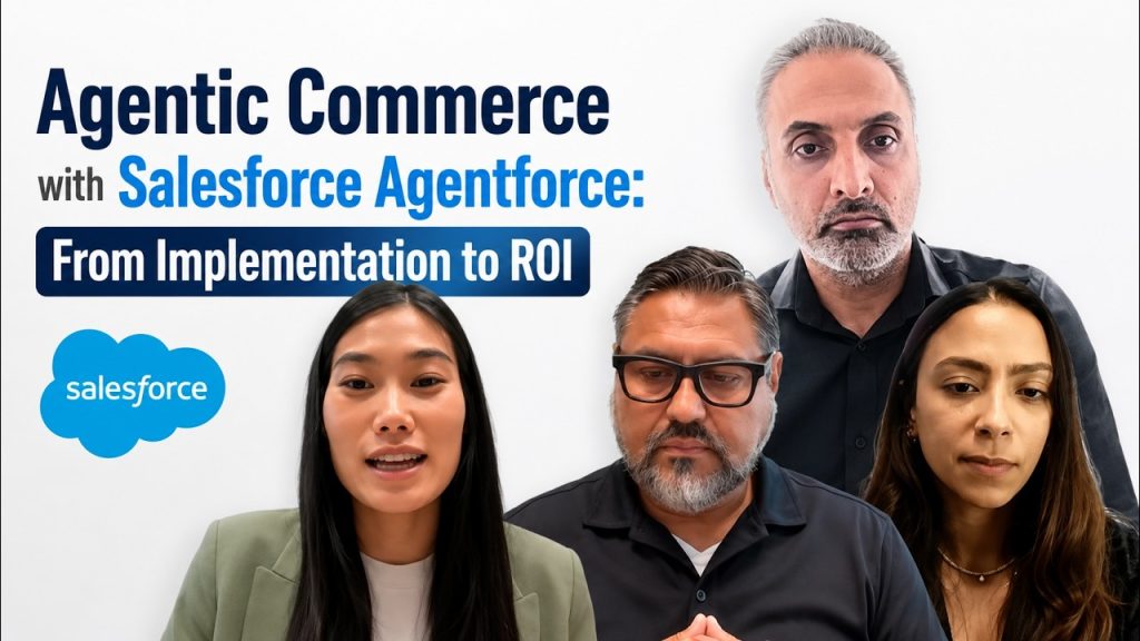 Agentic Commerce with Salesforce Agentforce